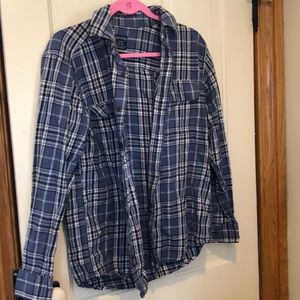 blue flannel